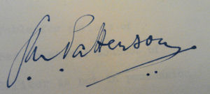 gabrielle patterson signature