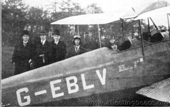 G-EBLV j c cantrill nov 1925