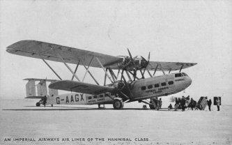 Imperial Airways G-AAGX HP42 'Hannibal' [0738-0001]
