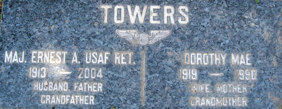 ata ernest towers grave