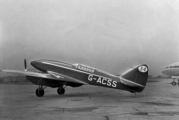 G-ACSS DH Comet MacRobertson Race 1934