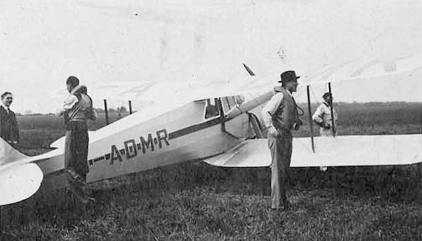 G-ADMR DH Hornet Moth