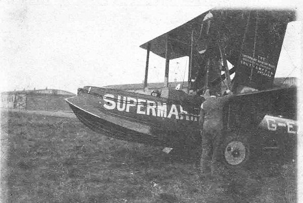 G-AEVE Supermarine Ampihibian Aug-Oct 1920