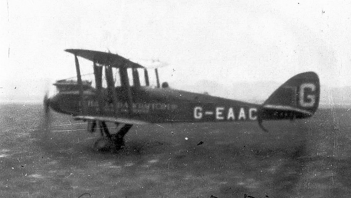 G-EAAC DH9 Alan Cobham Kings Cup 1922