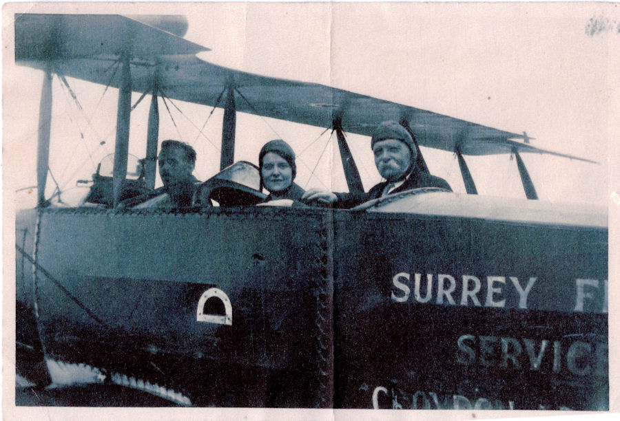 William Pask and Rosa Surrey Flying Services