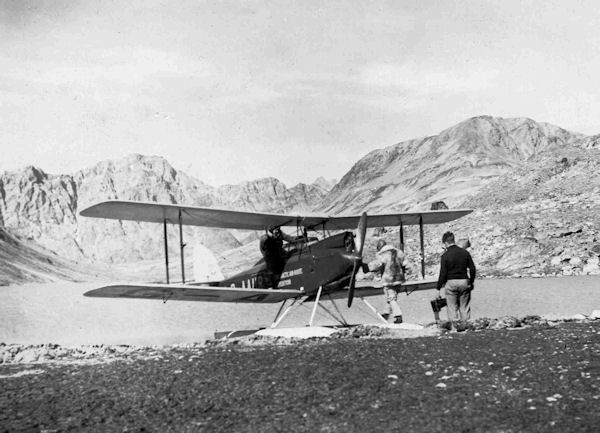 G-AAUR DH Moth Seaplane Arctic Air Route Expedition 1930-1