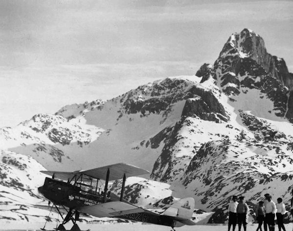 G-AAZR DH Moth British Arctic Air Route Expedition in 1930 or 1931