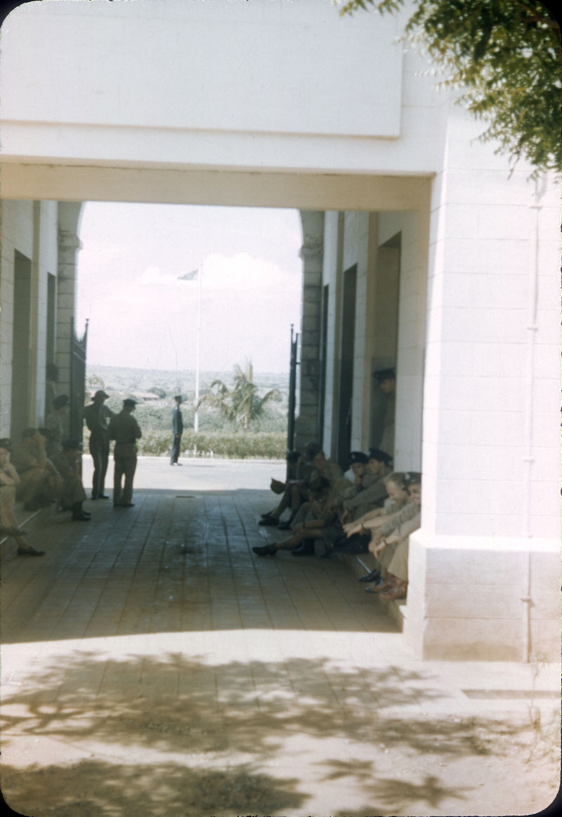 Accra Ghana Gate at RAF Camp